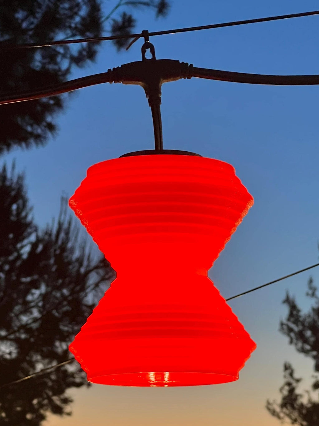 Whimsical Outdoor String Light Lantern Covers | Whirl | 6 Colors