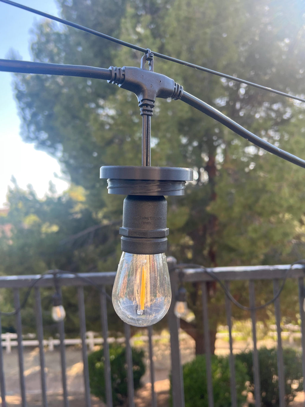 Whimsical Outdoor String Light Lantern Covers | Whisp | 6 Colors