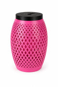 String Light Lantern Covers for Patio — Pendant Weave | Pink