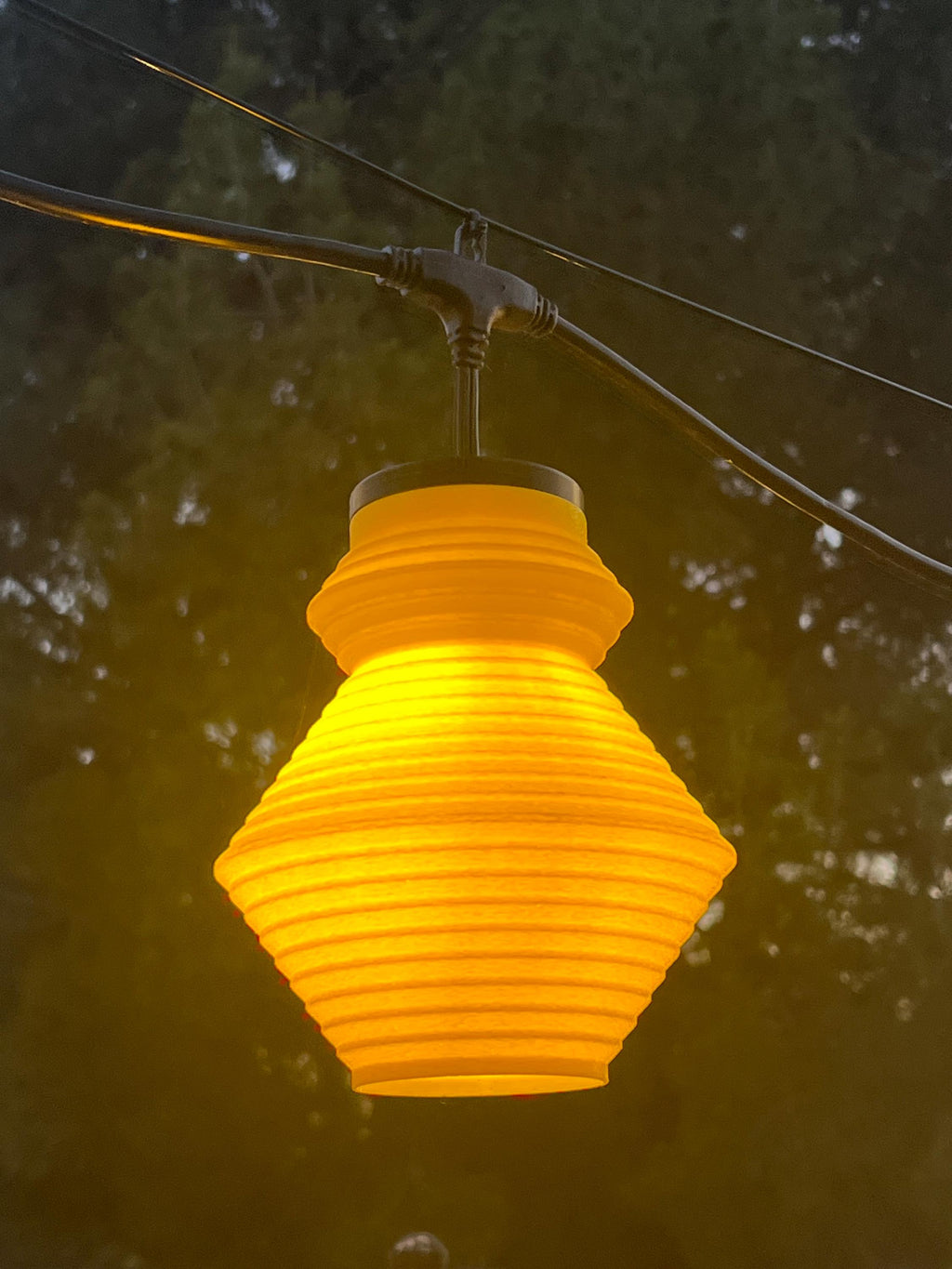 Whimsical Outdoor String Light Lantern Covers | Tumble | 6 Colors