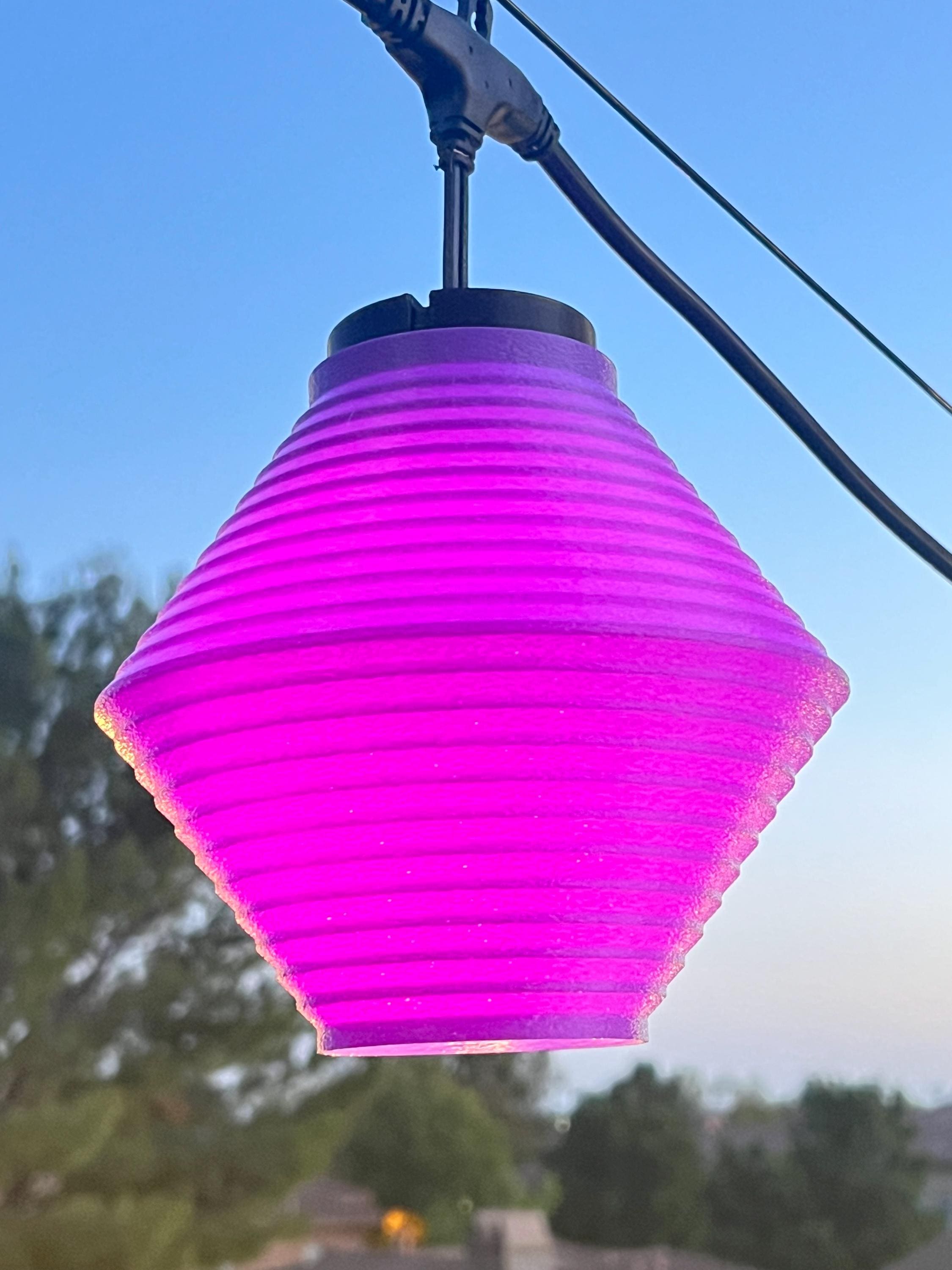 Whimsical Outdoor String Light Lantern Covers | Whisp | 6 Colors