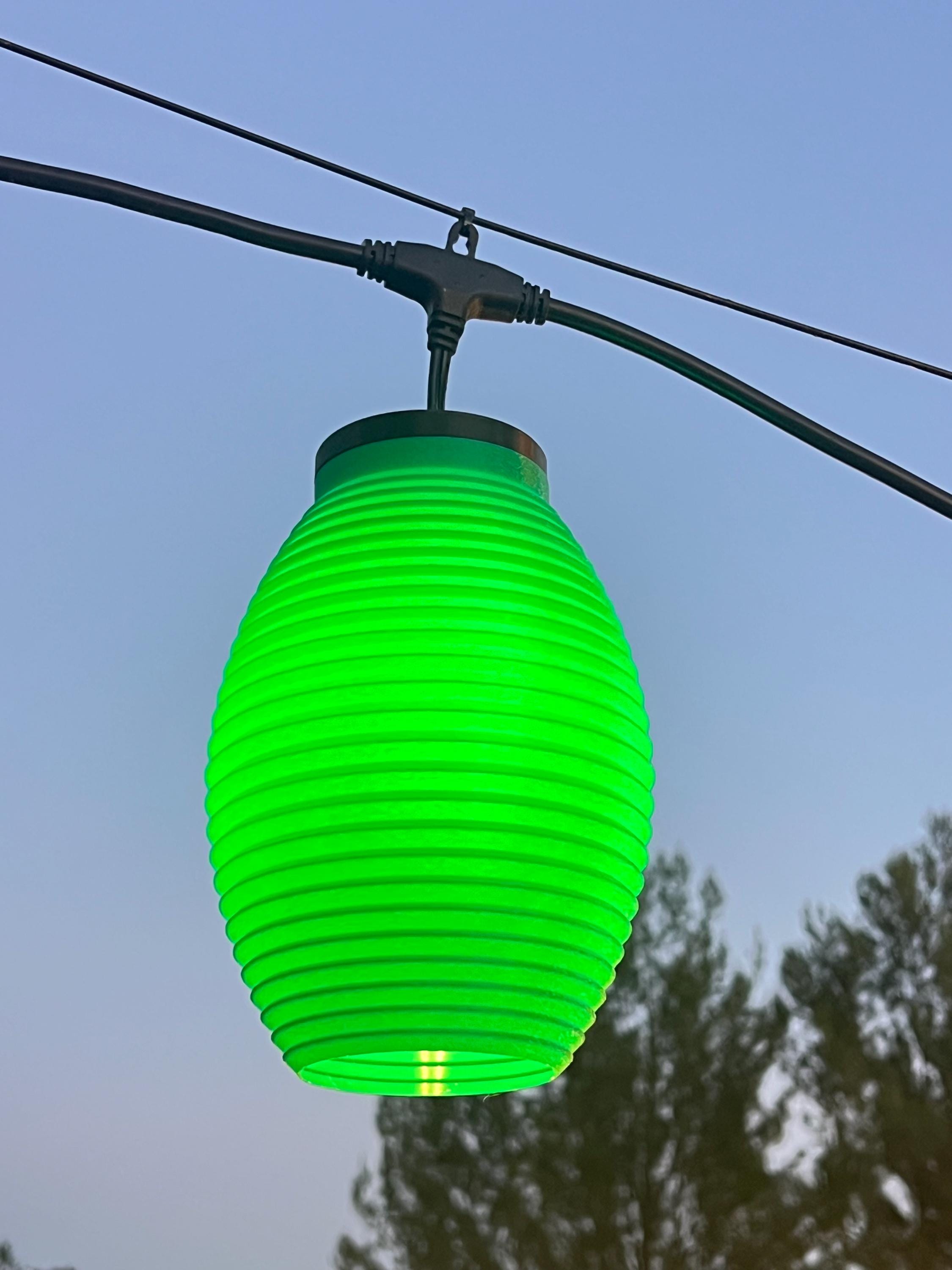 Whimsical Outdoor String Light Lantern Covers | Frolic | 6 Colors