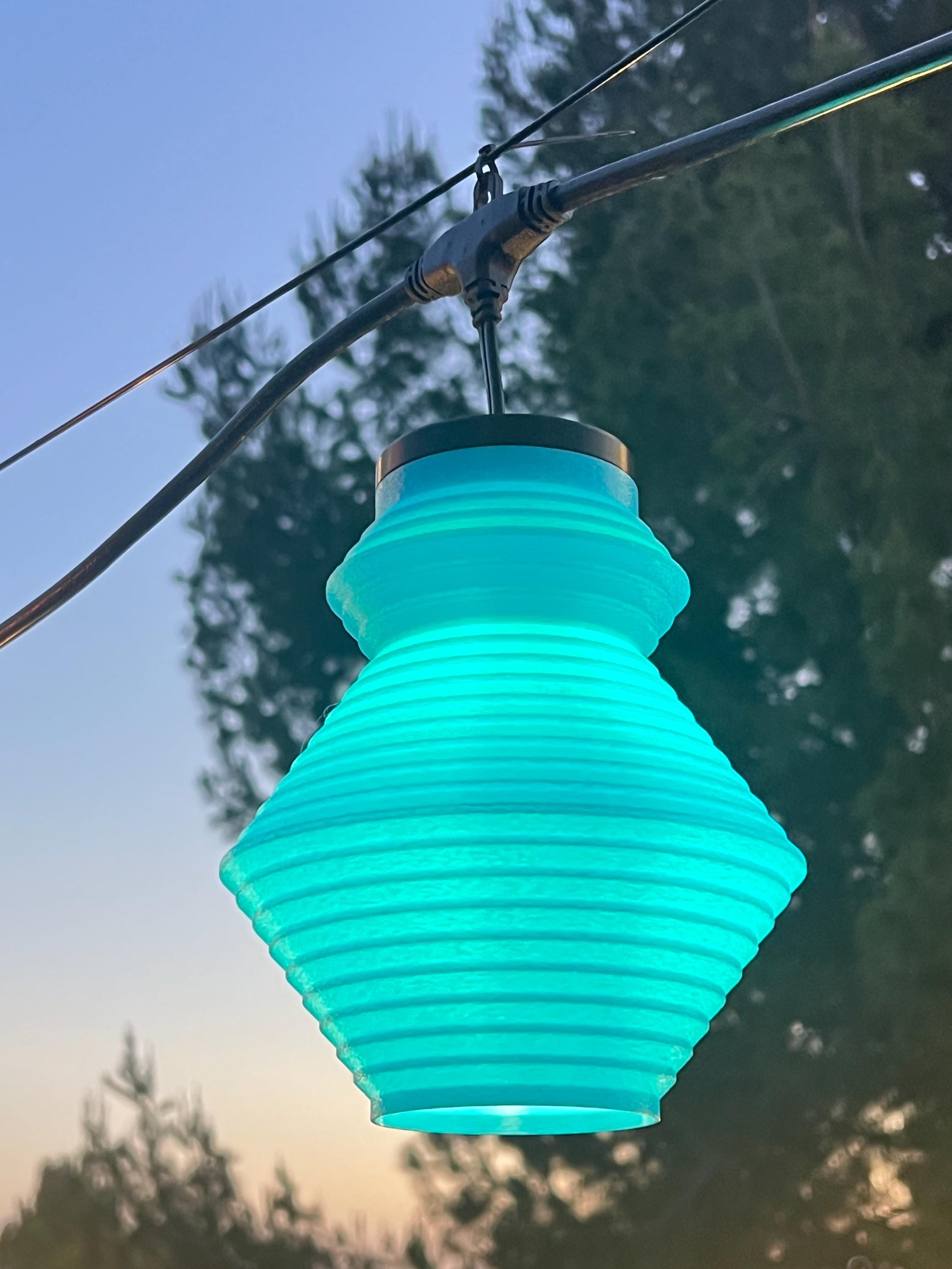 Whimsical Outdoor String Light Lantern Covers | Tumble | 6 Colors
